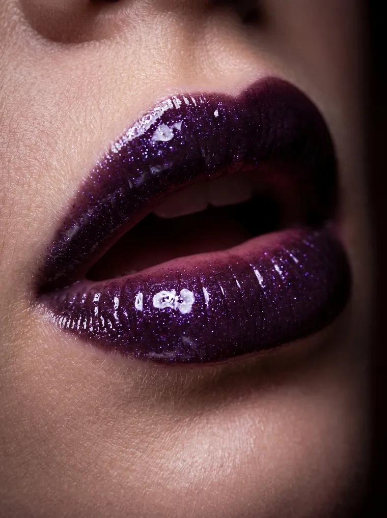 bad influence swatched on lips